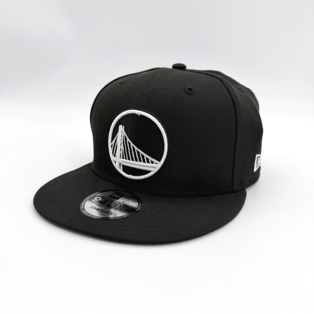 New Era Golden State Warriors OSFM Black Snapback Hat NBA Streetwear Cap 9FIFTY